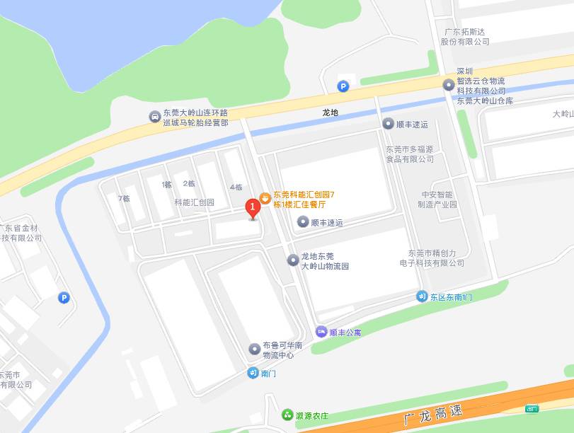 华瑞展示位置示意