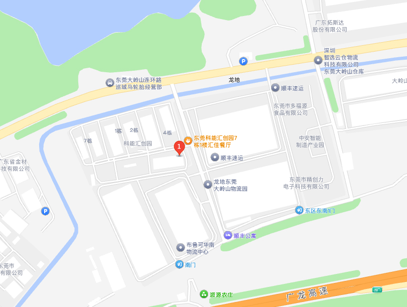 华瑞展示位置示意