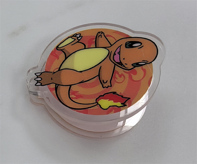 Acrylic cartoon card