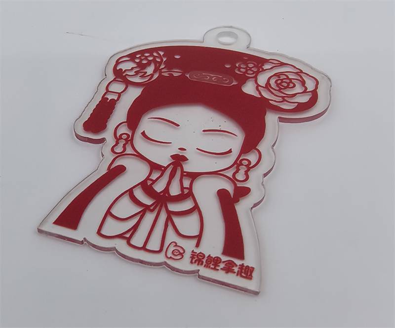 Acrylic keychain