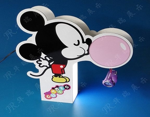 Acrylic magnetic levitation display stand